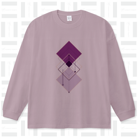 幾何学模様I(紫)