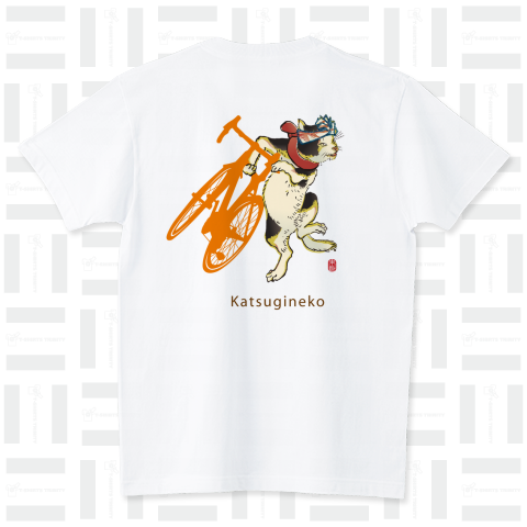 担猫 orange スタンダードTシャツ(5.6オンス)