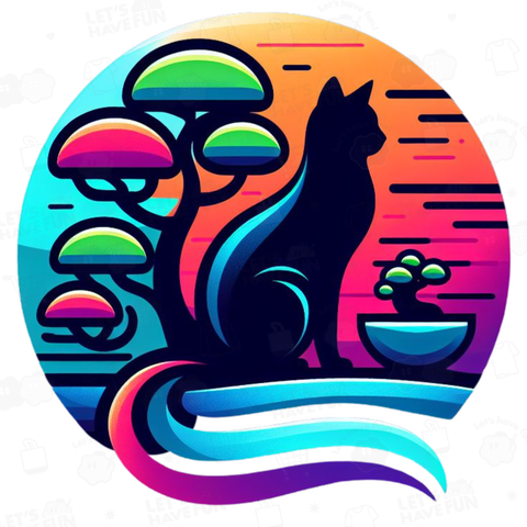 Colorful mood with cats 4