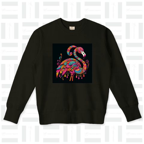Psychedelic Flamingo02