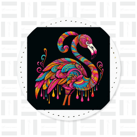 Psychedelic Flamingo02