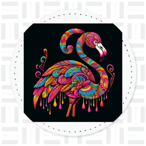 Psychedelic Flamingo02