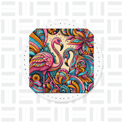 Psychedelic Flamingo03