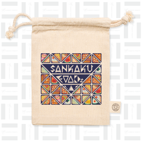 Pixelart graphic “SANKAKU FOODs”