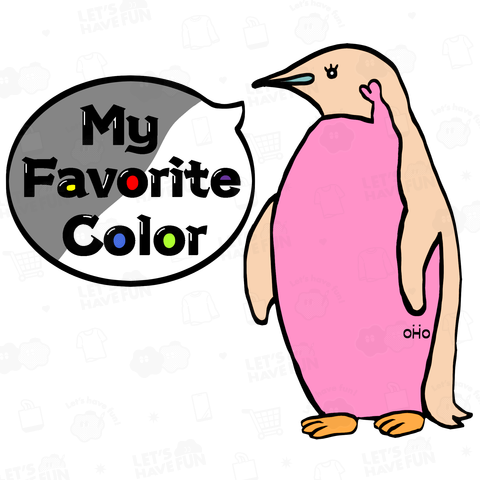 free colored animals~ペンギンver~