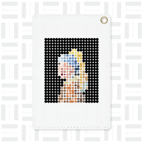 真珠の耳飾りの少女 ドット絵