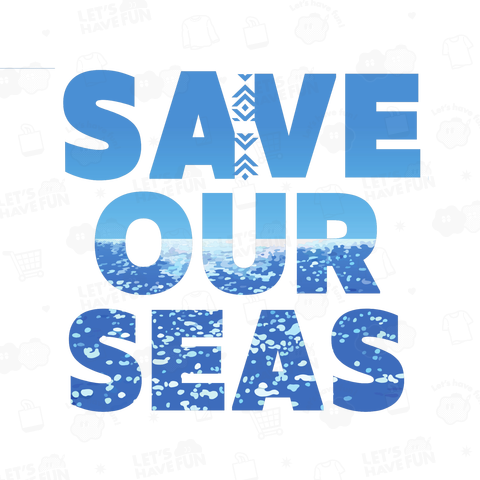 SAVE OUR SEAS Tシャツ