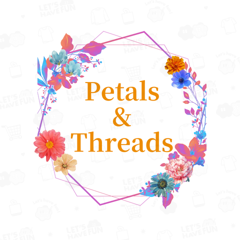 Petals and Threads(orange)