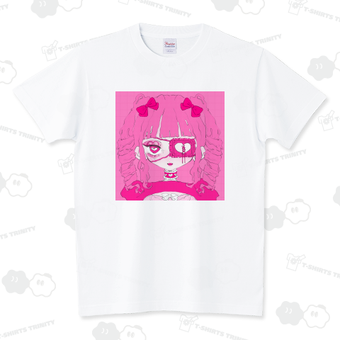 眼帯ちゃんTシャツ スタンダードTシャツ(5.6オンス)