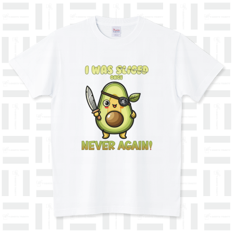 I was Sliced once Never Again! スタンダードTシャツ(5.6オンス)