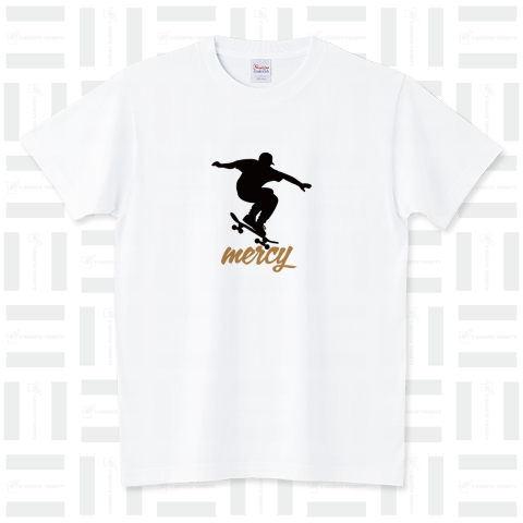 mercy A Black×Camel スタンダードTシャツ(5.6オンス)