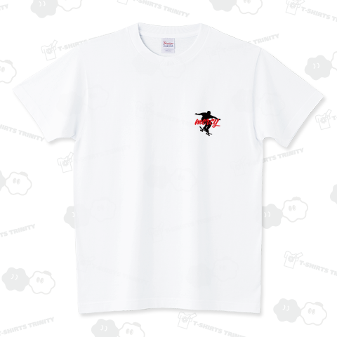 mercy E Black×Red スタンダードTシャツ(5.6オンス)