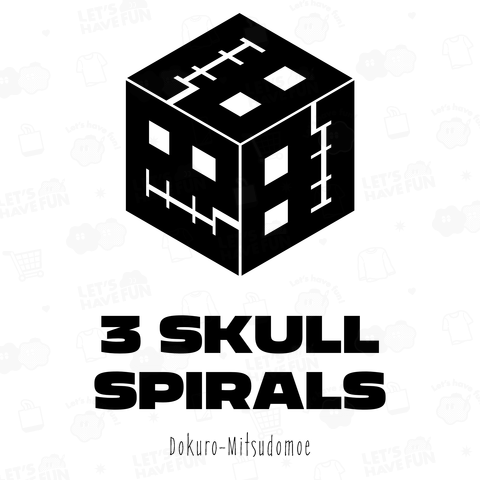 3 SKULL SPIRALS