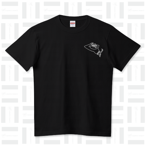 ELBOWROOM_02BLACK ハイクオリティーTシャツ(5.6オンス)