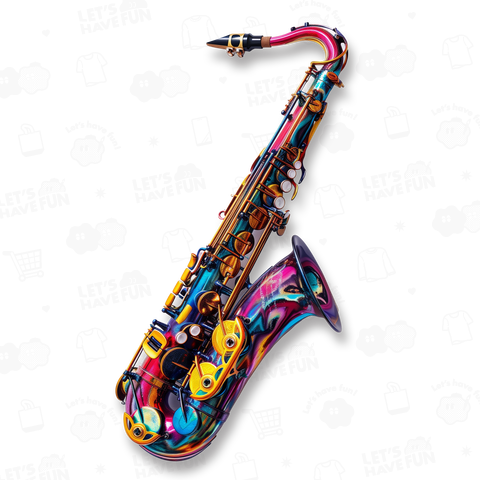 Colorful Saxophone