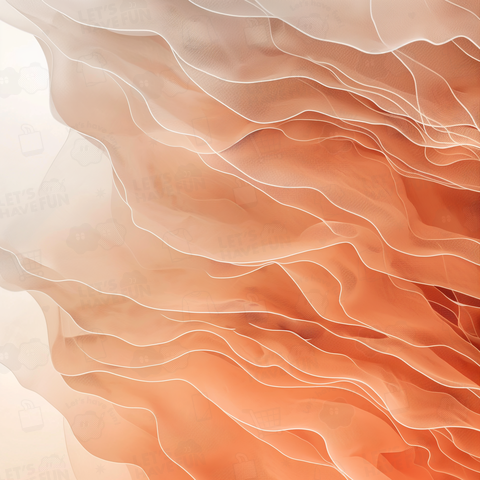 テラコッタの抽象アート