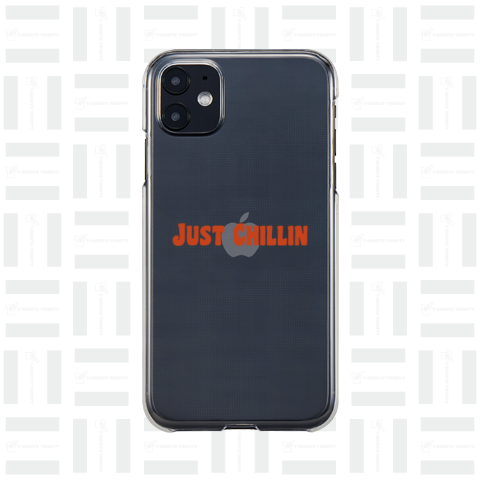 JUST CHILLIN Products Classic Logo - Red