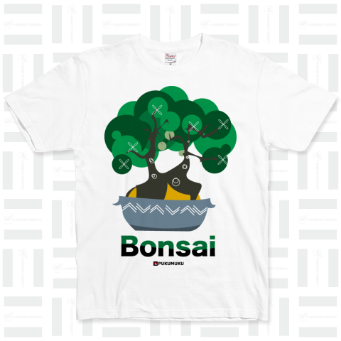 Traditional BONSAI of Japan ベーシックTシャツ(5.0オンス)