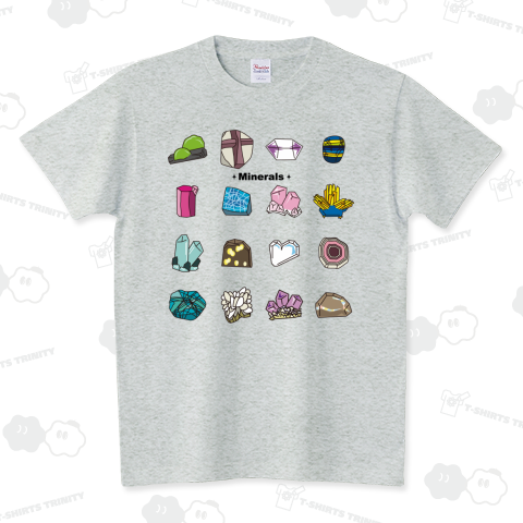 鉱物「minerals」ミネラルズ スタンダードTシャツ(5.6オンス)