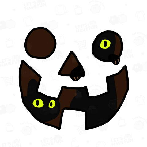 ジャックオランタン(ネコ入り)