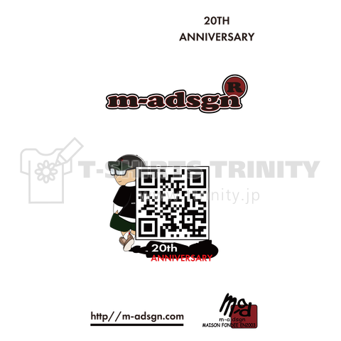 m-ad 20th QR