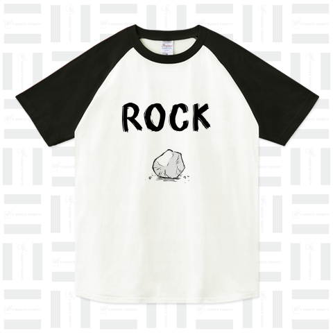 ロックなTシャツ(濃い色T)