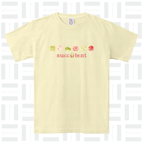 succulentショップTシャツ3