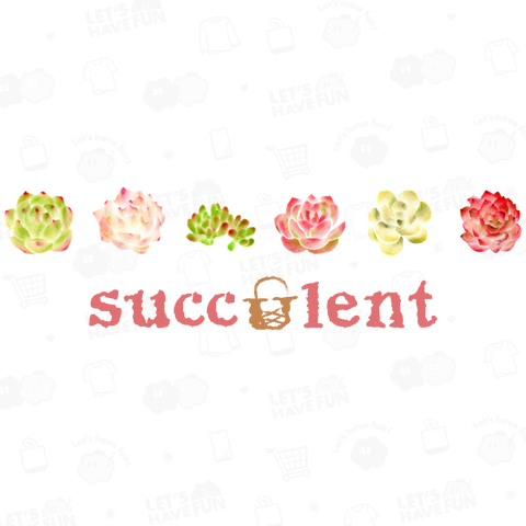 succulentショップTシャツ3