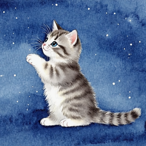 星に手を伸ばすこにゃんこⅡ