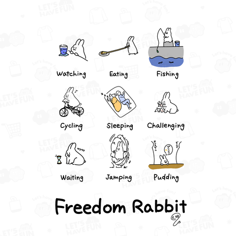 自由に生きるうさぎ図鑑