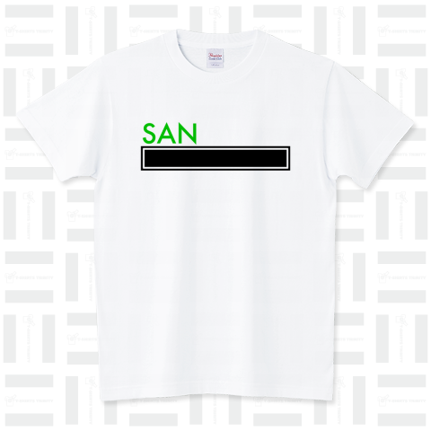 SAN値0Tシャツ・ゲージ版 スタンダードTシャツ(5.6オンス)