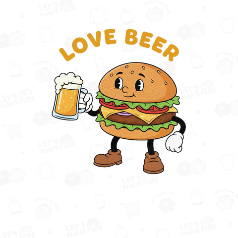LOVE BEER(ハンバーガー)