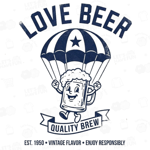 LOVE BEER(スカイダイビング)