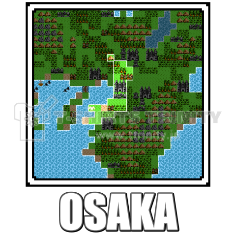 Dot Map ”大阪”