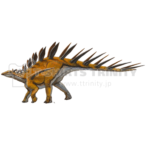 Kentrosaurus ケントロサウルス(アクリル画)