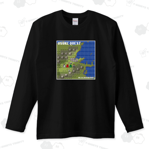 USUKI QUEST ~Field~ ロングTシャツ(5.6オンス)