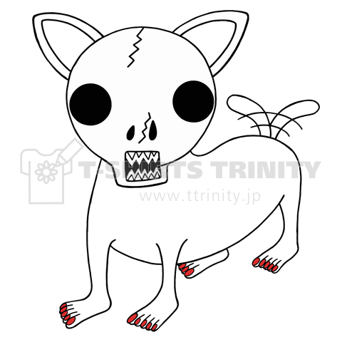 ブサイクなスカルチワワ