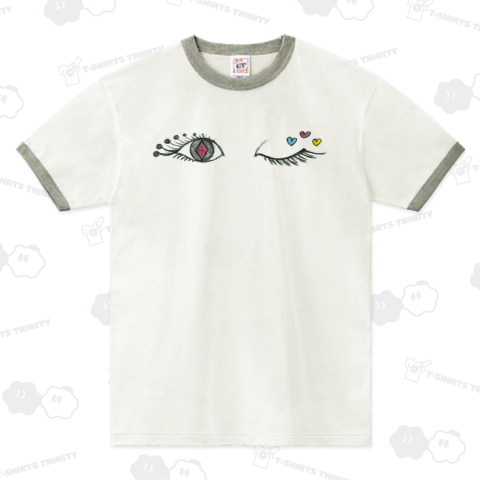 魔法の眼【個性的で珍しいデザインのオリジナルTシャツプリント】