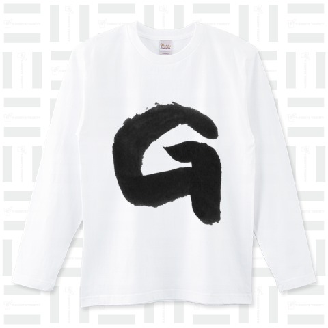 【GTシャツ】G【個性的で味のある筆文字Tシャツ】
