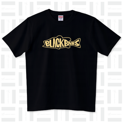 BLACKBASS(ブラックバス)文字型 ゴールド