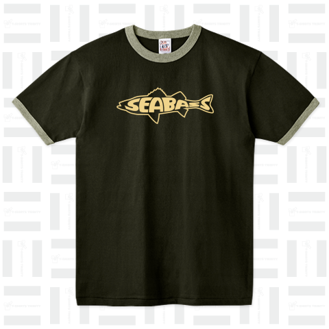 SEABASS(シーバス)スズキ文字型-ゴールド