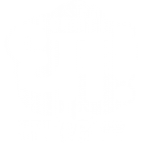 Dha! in Devanagari  / タブラ Tシャツ