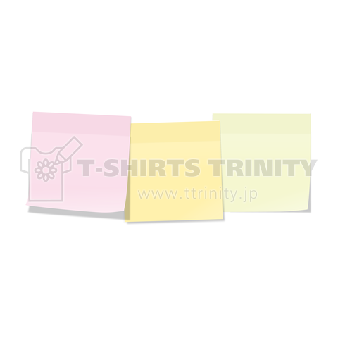 Sticky Note デザインtシャツ通販 Tシャツトリニティ