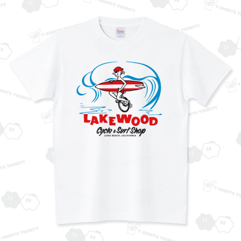 LAKEWOOD CAL_BLK スタンダードTシャツ(5.6オンス)