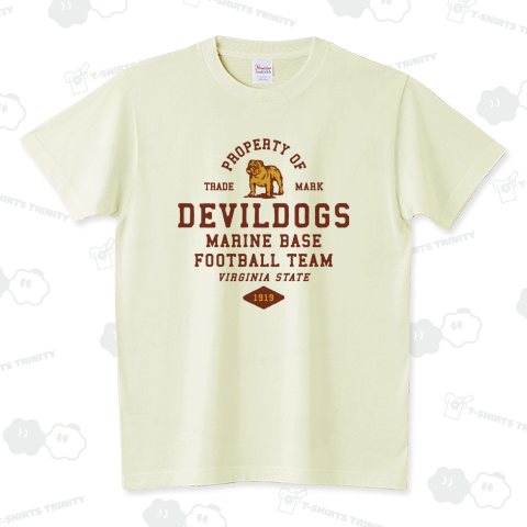 DEVILDOGS_1919 スタンダードTシャツ(5.6オンス)