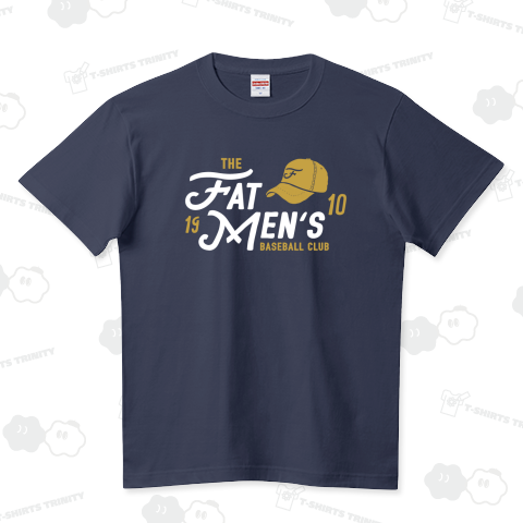 Fat Men's Baseball Club ハイクオリティーTシャツ(5.6オンス)