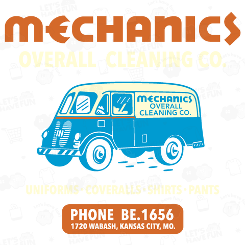 MECHANICS OVERALL CLEANING CO_ORG