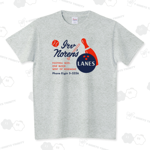 Irv Noren's Lanes_RED スタンダードTシャツ(5.6オンス)