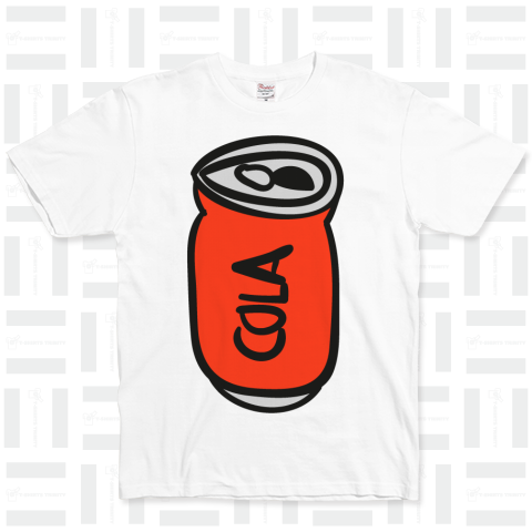 コーラ ---カラフルでポップなフードデザインTシャツ---