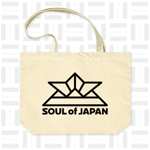 ソウルオブジャパン 折り紙の兜デザイン 大和魂 日本 ブラック